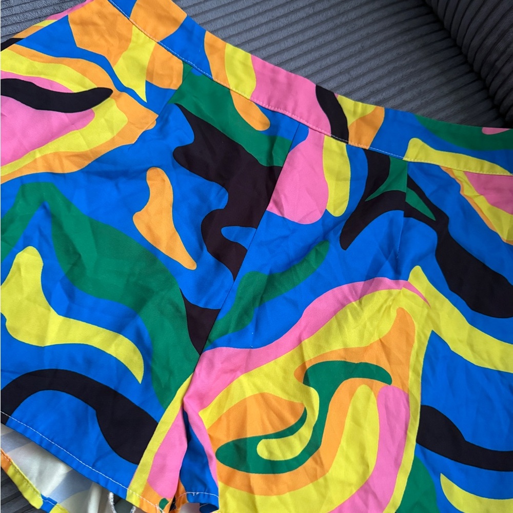 SHEIN Multicolor High Waist Shorts